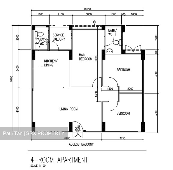 Blk 601 Woodlands Drive 42 (Woodlands), HDB 4 Rooms #201551792